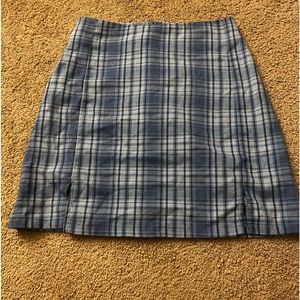 Blue brandy melville skirt! super flattering and cute!